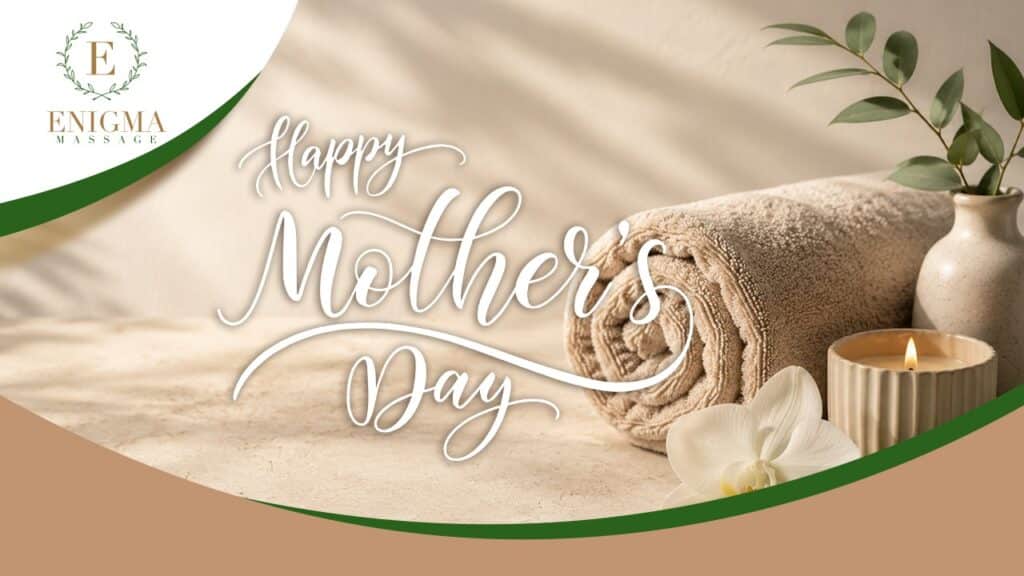 Mother enjoying a relaxing spa massage for Mother’s Day 2026