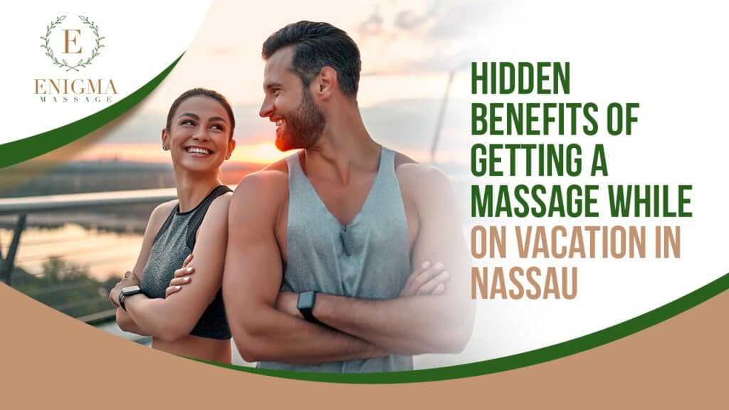 Relaxing massage treatment during a vacation getaway