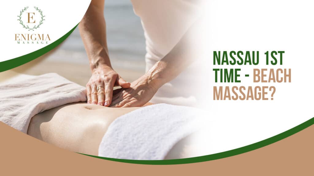 First-time visitor enjoying a relaxing massage experience in Nassau, Bahamas